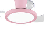 Ανεμιστήρας Οροφής PRCF-80684 Primo Kids Series DC 26'' 65εκ. Με Τηλεχειριστήριο 1 Φως LED 3Φτερά Ροζ - Image 2