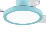Ανεμιστήρας Οροφής PRCF-80685 Primo Kids Series DC 26'' 65εκ. Με Τηλεχειριστήριο 1 Φως LED 3Φτερά Μπλέ - Image 2