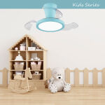 Ανεμιστήρας Οροφής PRCF-80685 Primo Kids Series DC 26'' 65εκ. Με Τηλεχειριστήριο 1 Φως LED 3Φτερά Μπλέ - Image 3