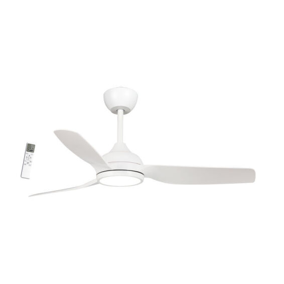 Zitaget Photo of Ανεμιστήρας Οροφής PRCF-80727 PRIMO 52'' 132εκ. Με Τηλεχειριστήριο 1 Φως LED 3Φτερά IP66 με WiFi Λευκός