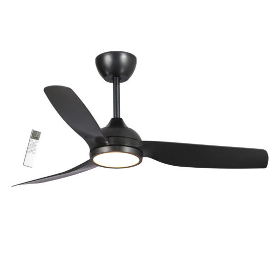 Zitaget Photo of Ανεμιστήρας Οροφής PRCF-80728 PRIMO 52'' 132εκ. Με Τηλεχειριστήριο 1 Φως LED 3Φτερά IP66 με WiFi Μαύρος