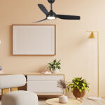 Ανεμιστήρας Οροφής PRCF-80728 PRIMO 52'' 132εκ. Με Τηλεχειριστήριο 1 Φως LED 3Φτερά IP66 με WiFi Μαύρος - Image 3
