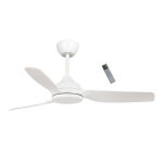Zitaget Photo of Ανεμιστήρας Οροφής PRCF-80729 PRIMO 52'' 132εκ. IP66 Με Τηλεχειριστήριο 3Φτερά Λευκός
