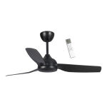 Zitaget Photo of Ανεμιστήρας Οροφής PRCF-80730 PRIMO 52'' 132εκ. Με Τηλεχειριστήριο 3Φτερά IP66 Μαύρος