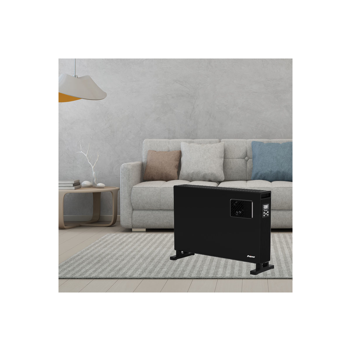 Θερμοπομπός PRCH-81121 Primo 2000W Turbo Μαύρος - Image 2