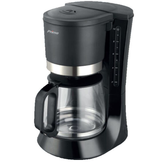 Zitaget Photo of Καφετιέρα φίλτρου PRCM-40213 Primo Eco 1.2L 10φλ Μαύρη-Inox