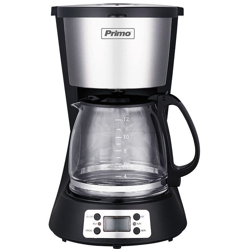 prcm-40250-primo-digital-eco-15l-12-inox_0000438 Zitaget Photo of Καφετιέρα φίλτρου PRCM-40250 Primo Digital Eco 1.5L 12φλ Μαύρη-Inox