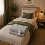 Ηλεκτρικό Επίστρωμα PREB-81132 Primo Μονό 150x80cm Polyester & Polar Fleece - Image 2