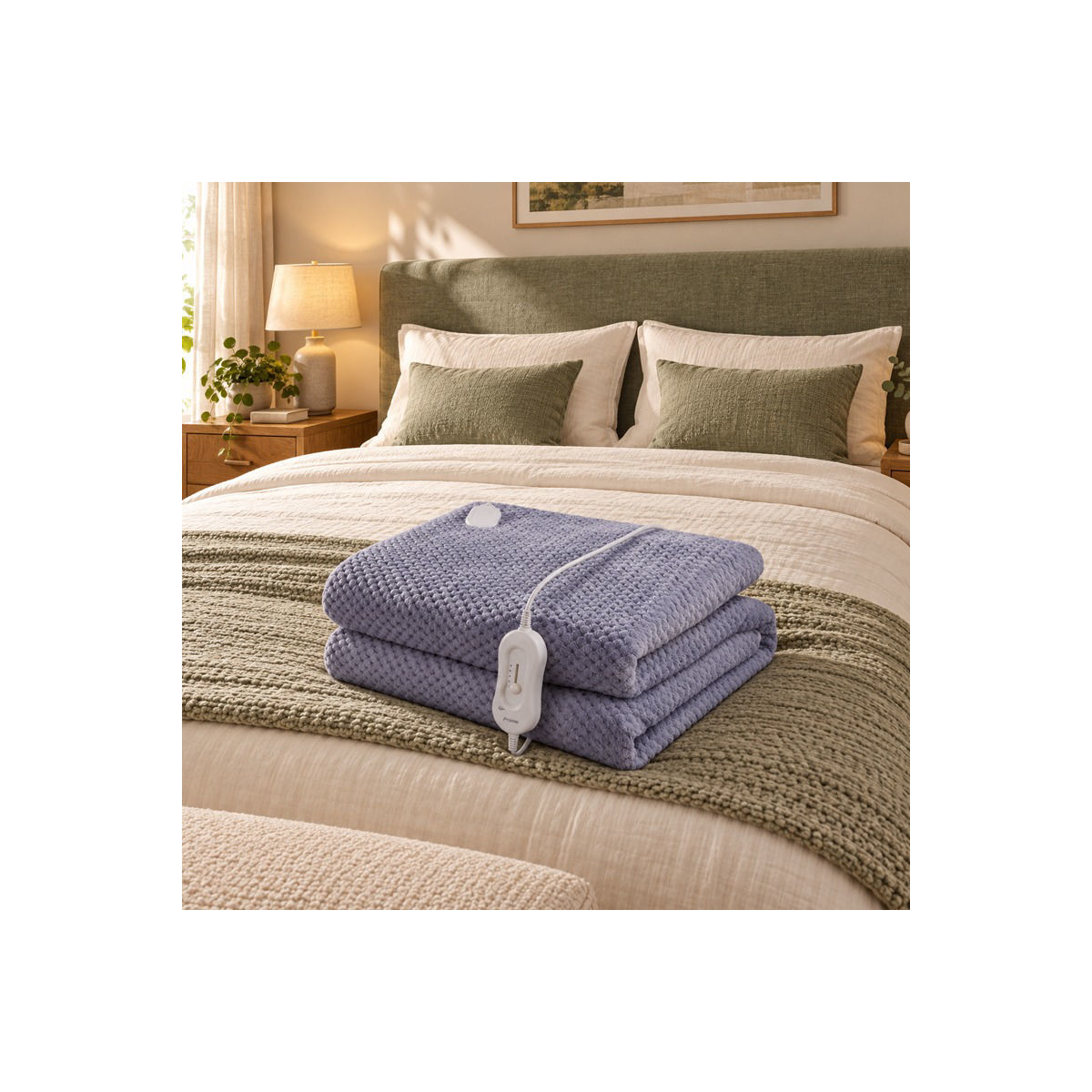 Ηλεκτρικό Επίστρωμα PREB-81134 Primo Μονό 150x80cm Polyester & Coral Fleece - Image 2