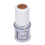 Πολυκόπτης PRFC-40447 Primo 3πλό Mαχαίρι 500W 700ml Λευκό-Wooden - Image 2