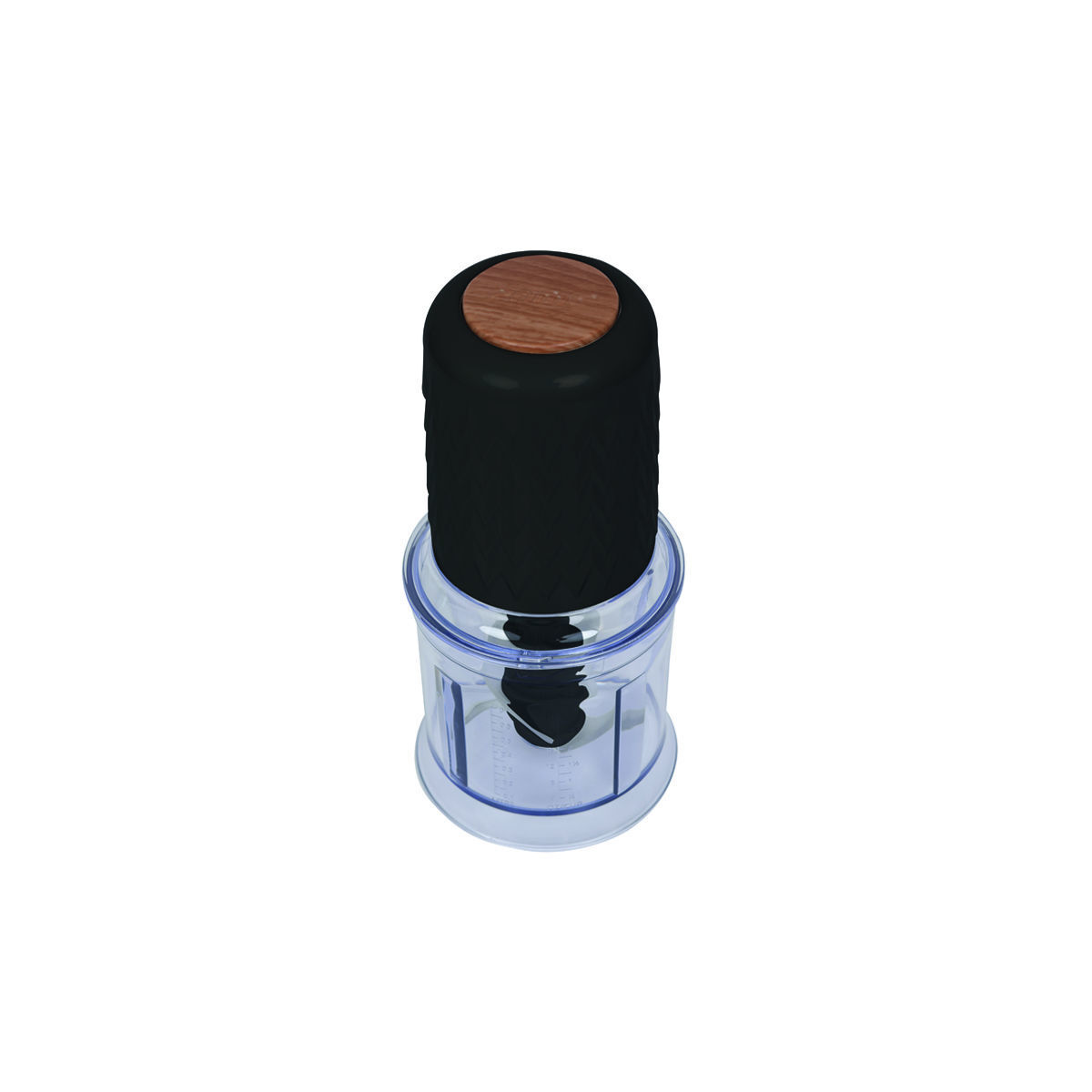 Πολυκόπτης PRFC-40478 Primo 3πλό Mαχαίρι 500W 700ml Μαύρο-Wooden - Image 2