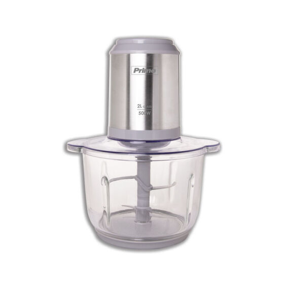 Zitaget Photo of Πολυκόπτης PRFC-40486 500W 2L με γυάλινο μπωλ inox/γκρι