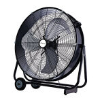 Zitaget Photo of Ανεμιστήρας Δαπέδου PRFF-80458 Primo 24'' 60εκ. Βιομηχανικός 124W Μαύρος