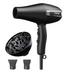 Zitaget Photo of Σεσουάρ PRHD-40477 Primo 2200W AC Με λειτουργία ιονισμού και κρύο αέρα Μαύρο