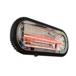 Σόμπα Εξωτερικού Χώρου PRIH-81008 Primo 2000W Λάμπα Amber - Image 3