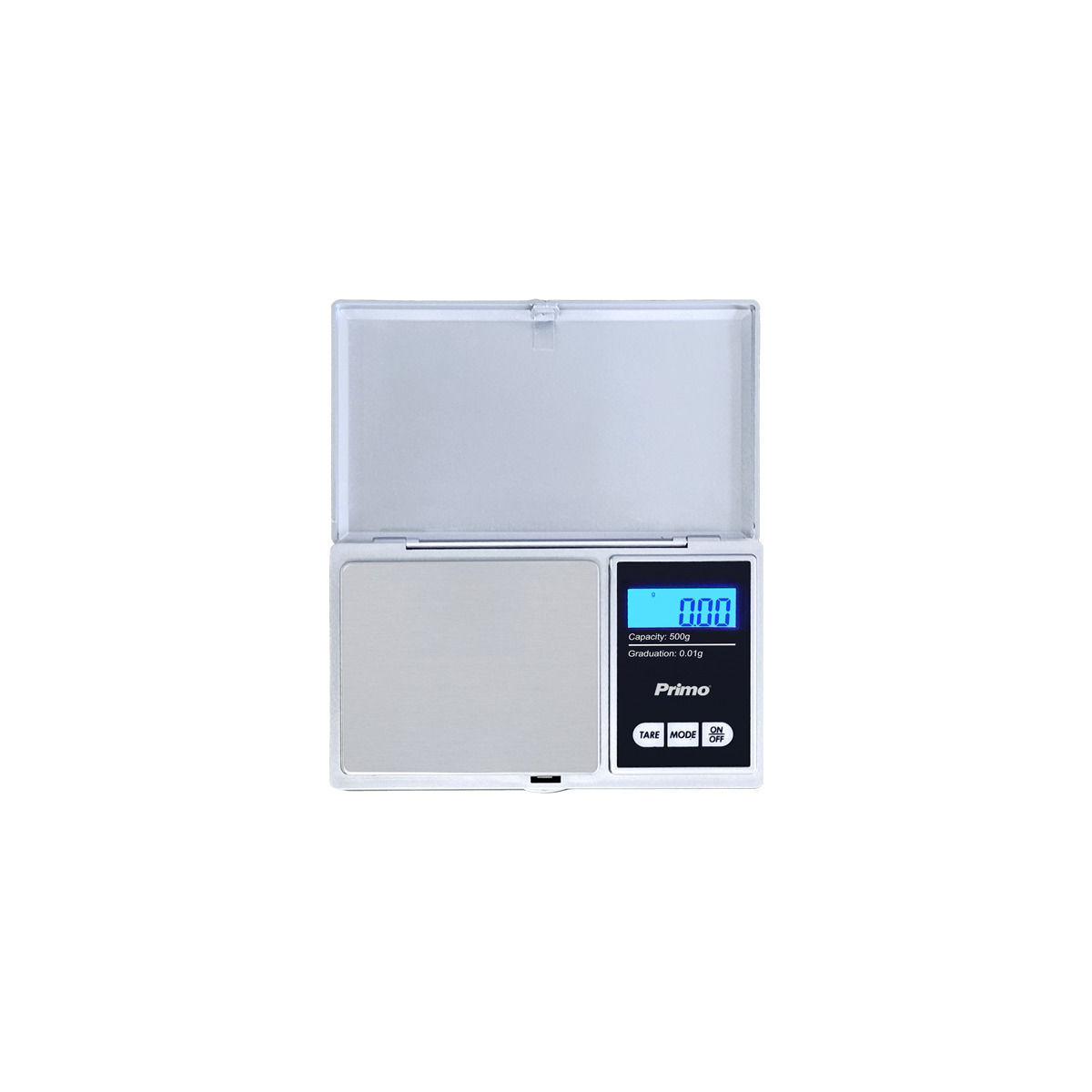 Ζυγαριά Ακριβείας PRJS-40335 Primo Ψηφιακή 500g-0.01g Φωτιζόμενη οθόνη Silver - Image 2