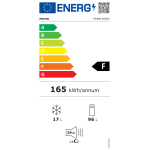 Ψυγείο PRMB-50055 Primo 113L 4*Freezer Μονόπορτο Inox/Γκρι - Image 3