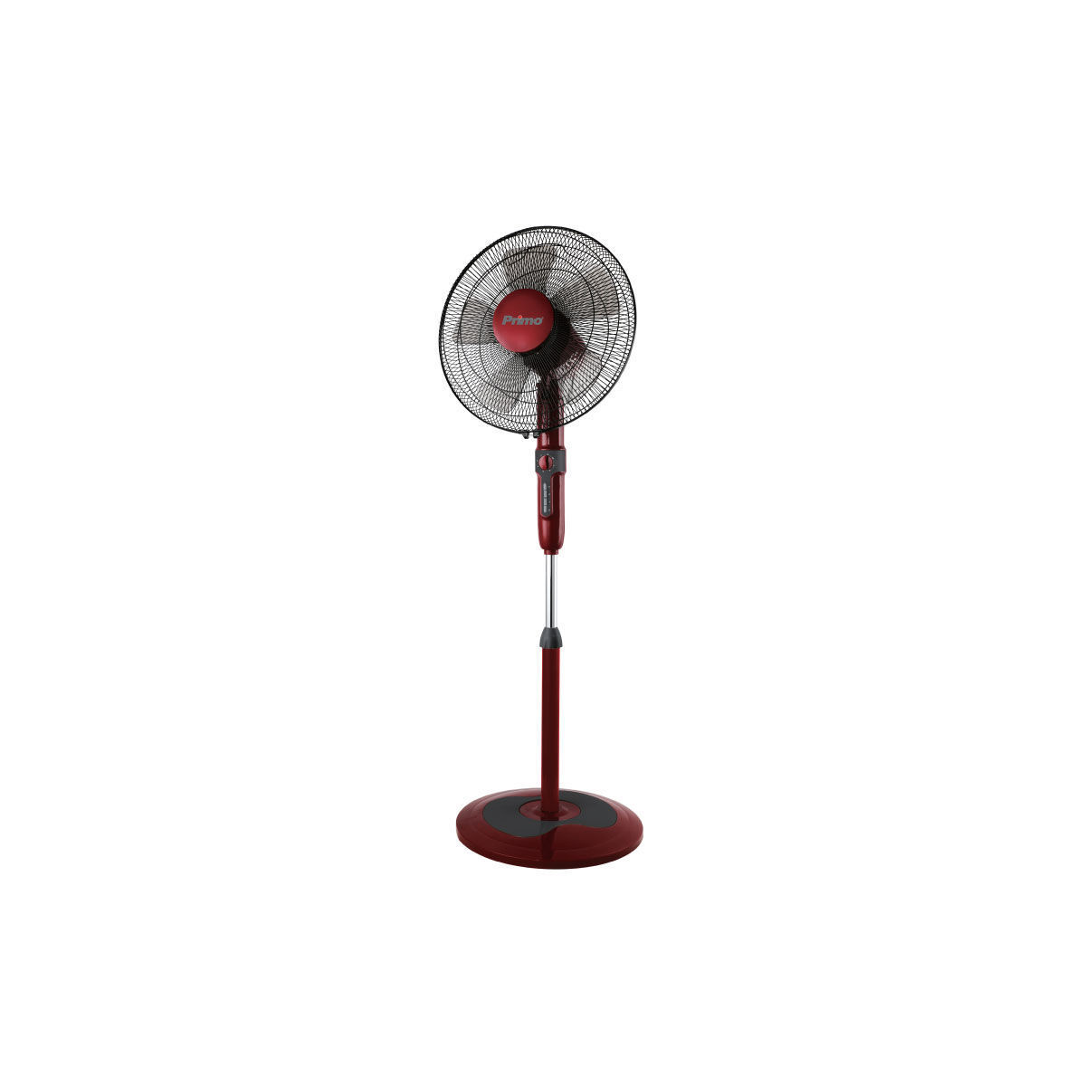Ανεμιστήρας Ορθοστάτης PRSF-80503 Primo 16'' 40εκ. Κόκκινο - Μαύρο - Image 2