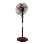 Ανεμιστήρας Ορθοστάτης PRSF-80503 Primo 16'' 40εκ. Κόκκινο - Μαύρο - Image 2