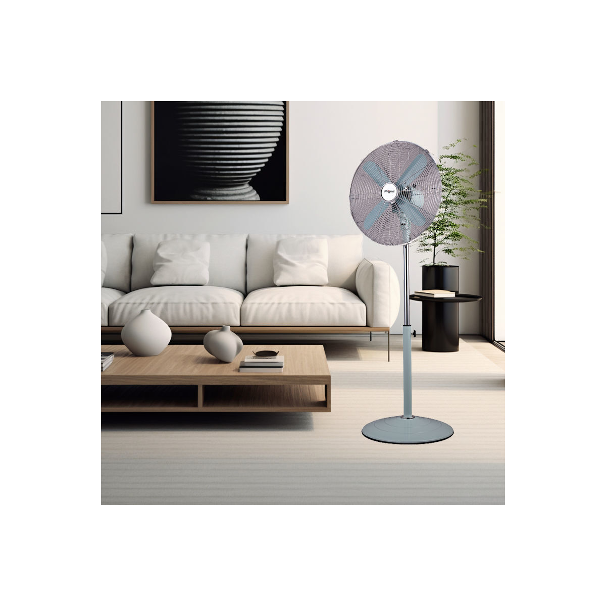 Ανεμιστήρας Ορθοστάτης PRSF-80574 Primo 16'' 40εκ. Μεταλλικός Πράσινος - Image 2