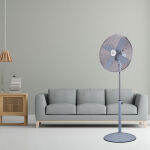 Ανεμιστήρας Ορθοστάτης PRSF-80575 Primo 16'' 40εκ. Μεταλλικός Μπλε - Image 2