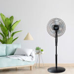 Ανεμιστήρας Ορθοστάτης PRSF-80601D Primo 16'' 40εκ. Με Τηλεχειριστήριο και DC μοτέρ Μαύρος - Image 2