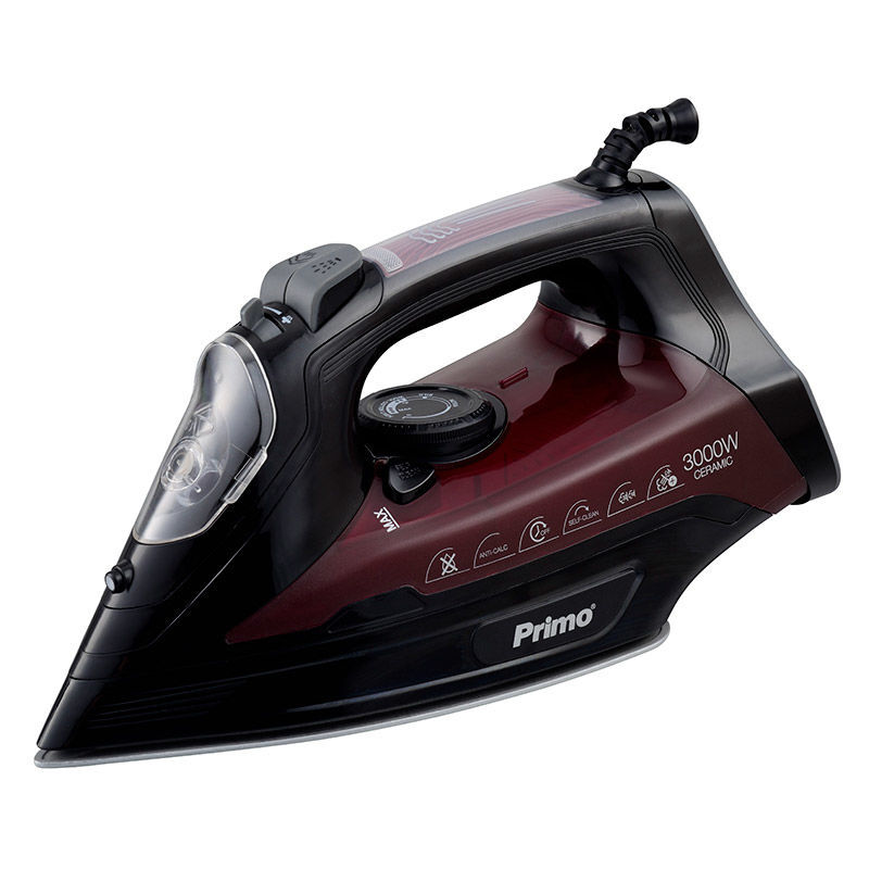 prsi-40313-primo-3000w-anti-drip-anti-calc-auto-shut-off-_0000618 Zitaget Photo of Σίδερο ατμού PRSI-40313 Primo Κεραμική πλάκα 3000W Anti-drip-Anti-calc-Auto shut-off Μαύρο-Μπορντώ