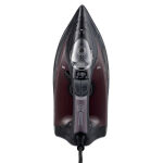 Σίδερο ατμού PRSI-40313 Primo Κεραμική πλάκα 3000W Anti-drip-Anti-calc-Auto shut-off Μαύρο-Μπορντώ - Image 2