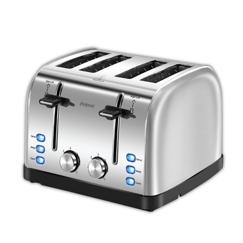 prst-40454-primo-4-1900w-inox_0001965 Zitaget Photo of Φρυγανιέρα PRST-40454 Primo 4Θέσεων 1900W Inox