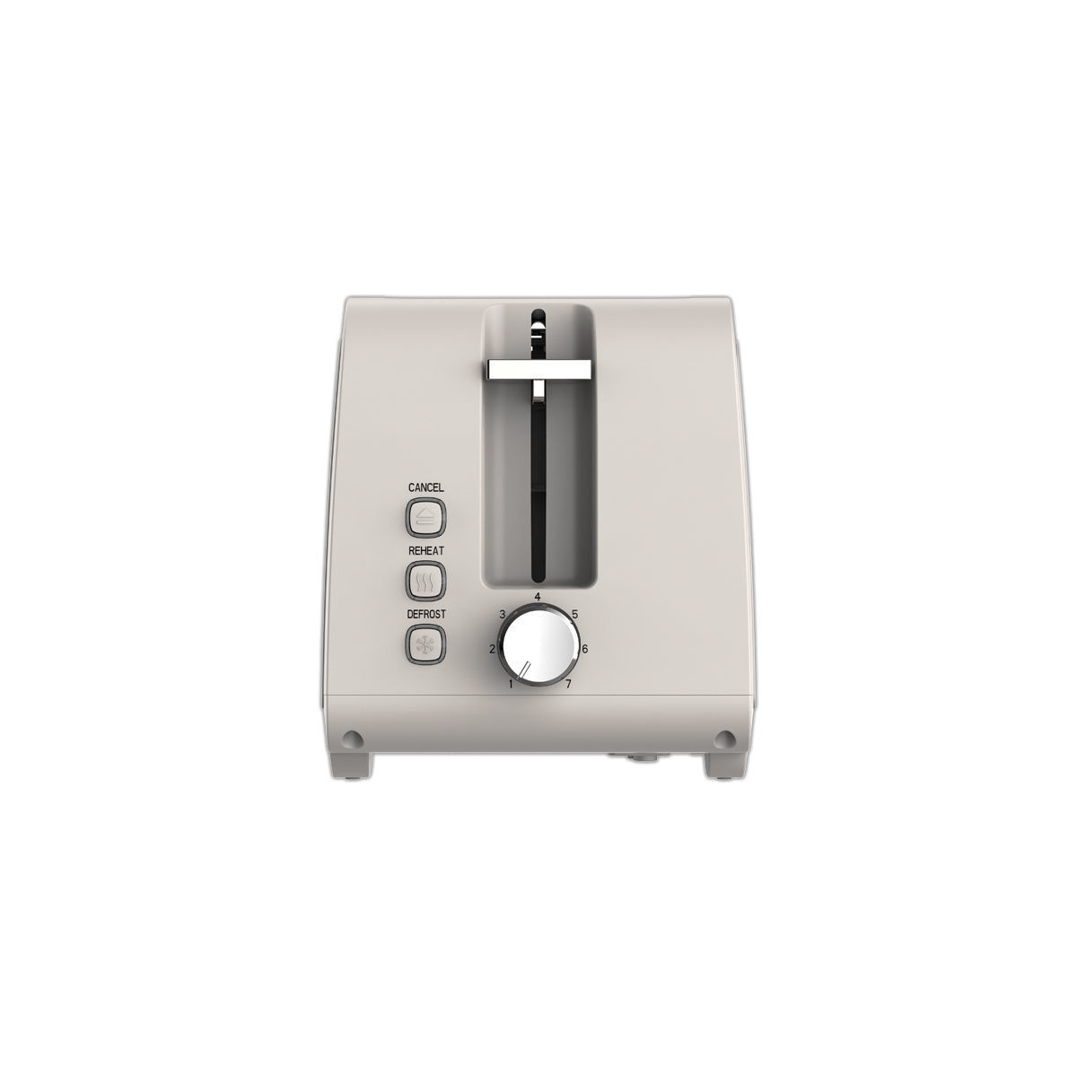 Φρυγανιέρα PRST-40557 Primo 2Θέσεων 900W Ιβουάρ - Image 2