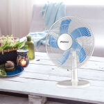 Ανεμιστήρας Επιτραπέζιος PRTF-80445 Primo 16'' 40εκ. Λευκός-Μπλε - Image 2