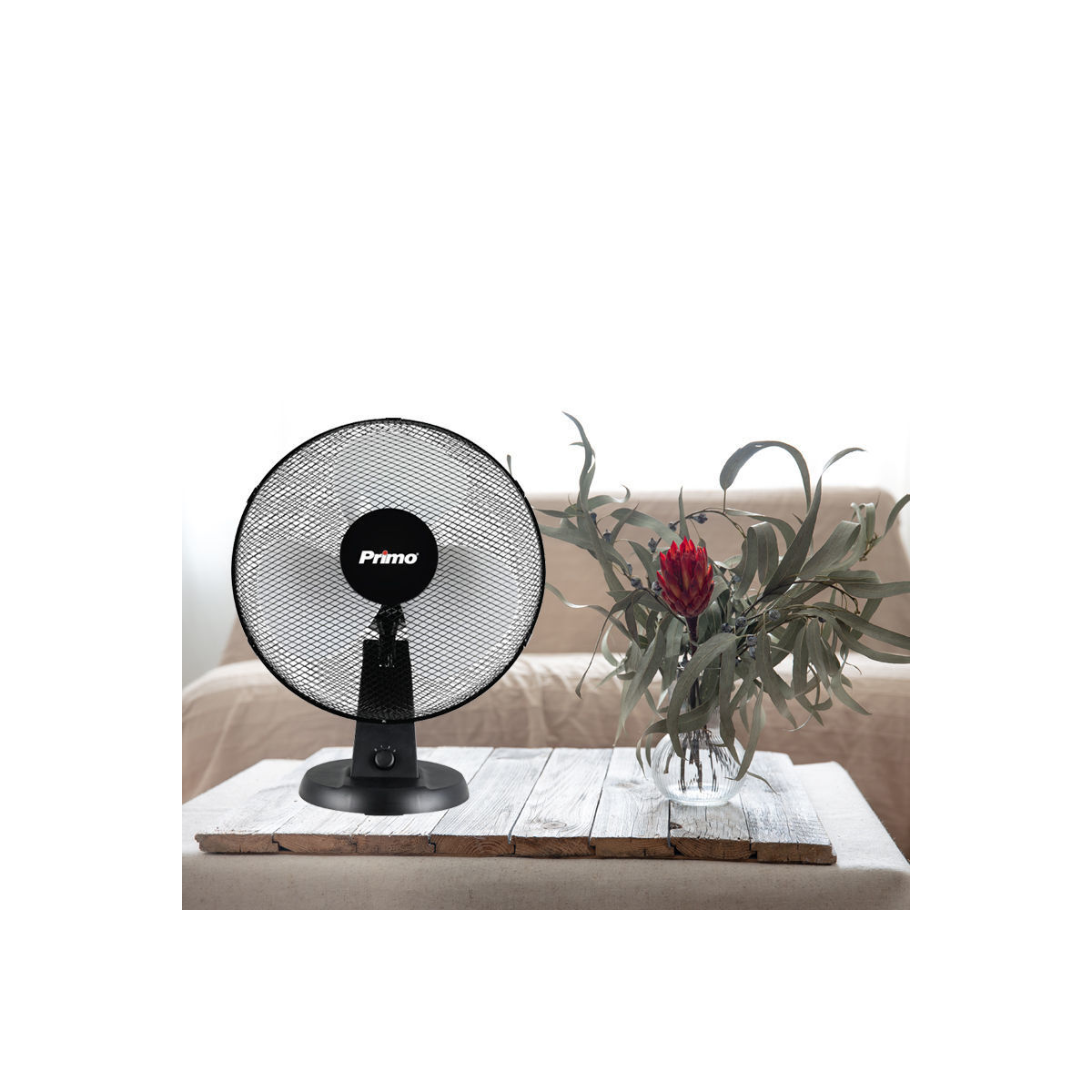 Ανεμιστήρας Επιτραπέζιος PRTF-80502 Primo 12'' 30εκ. Μαύρος - Image 2
