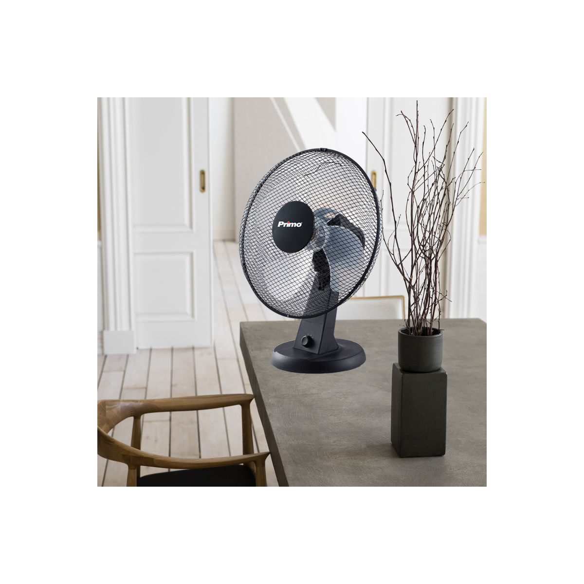 Ανεμιστήρας Επιτραπέζιος PRTF-80593 Primo 16'' 40εκ. Μαύρος - Image 2