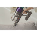 Σκούπα επαναφορτιζόμενη PRVC-40507 Primo Apollo Aqua Flex 3σε1 29.6V BLDC μοτέρ Γκρι-Μωβ - Image 3