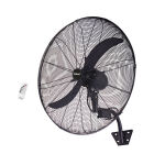 Zitaget Photo of Ανεμιστήρας Τοίχου PRWF-80512 Primo 30'' 75εκ. Βιομηχανικός 240W Με Τηλεχειριστήριο Μαύρος