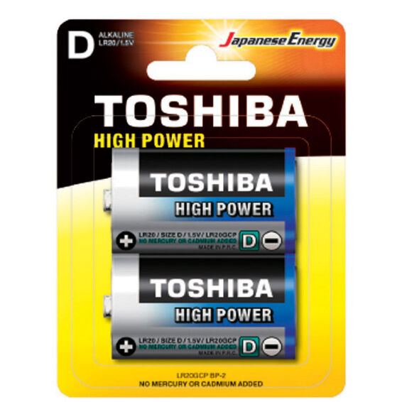Zitaget Photo of Μπαταρία TOSHIBA D - LR20GCP BP-2